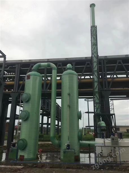 玻璃钢净化塔2